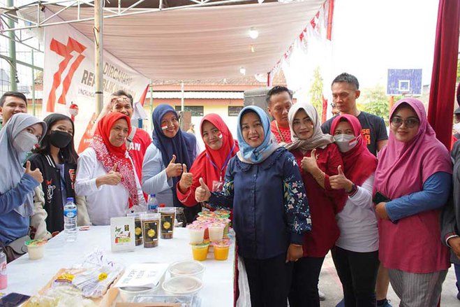 KUBE Kota Mojokerto Meriahkan Semarak Kemerdekaan ke-77