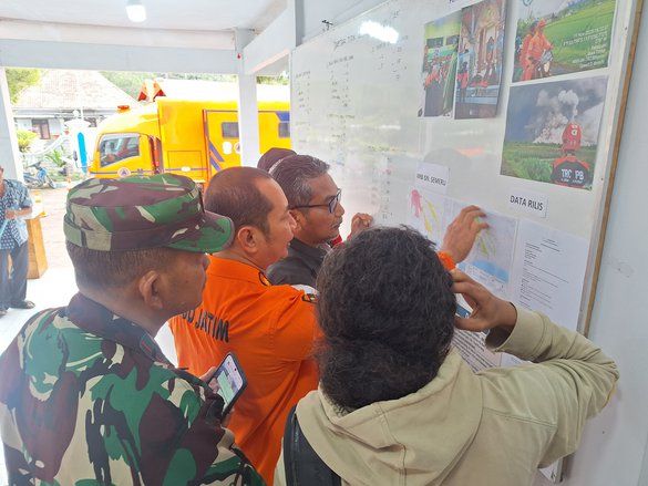 Semeru Erupsi, BPBD Jatim Perkuat Tanggap Darurat dan Imbau Warga Mengungsi