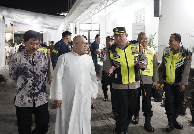Amankan Rangkaian Ibadah Paskah, Polres Mojokerto Kota Terjunkan 150 Personel