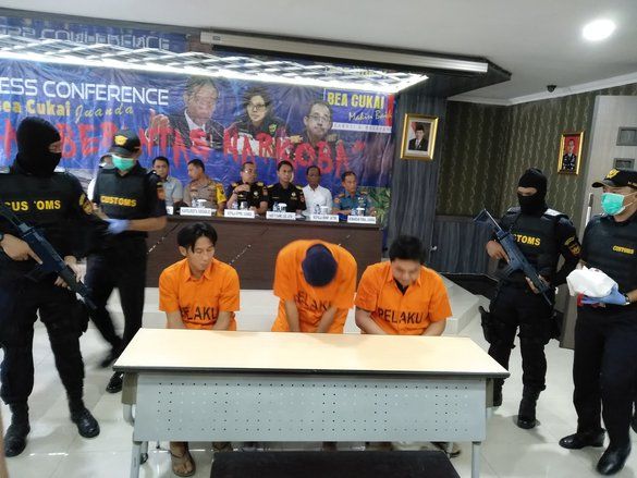 Narkoba dari Ethiopia Digagalkan di Bandara Juanda