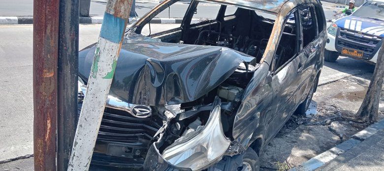 Mobil Xenia Terbakar Usai Isi BBM di SPBU Sampang, Polisi Temukan Tangki Modifikasi
