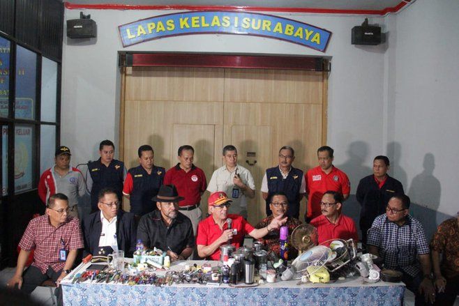 Pasca Insiden Lapas Sukamiskin, Kemenkumham Gerebek Lapas Surabaya