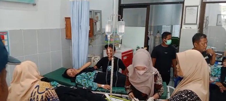 Puluhan Siswa SMPN 1 Kabuh Jombang Keracunan, Diduga Usai Santap Menu MBG Udang