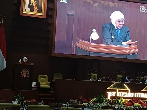 Dikritik DPRD Jatim Terkait LKPJ, Khofifah Sampaikan dengan Menggebu-gebu