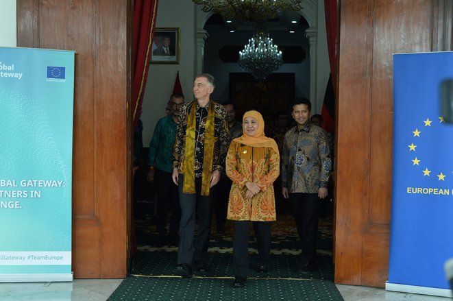 Pemprov Jatim–Jerman Perkuat Transportasi Publik Lewat Proyek SRRL Surabaya Raya