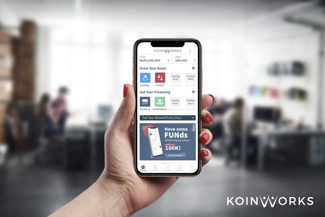 KoinWorks Kantongi Rp316 Miliar di Tengah Pandemi Covid-19