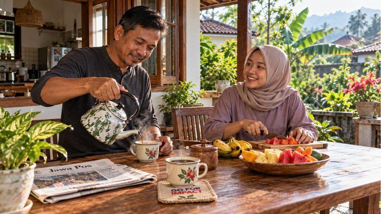 Ngopi di Rumah, Ritual Kecil yang Tetap Bertahan