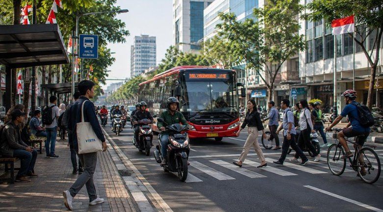 Perjalanan Transportasi dan Mobilitas Masyarakat Indonesia