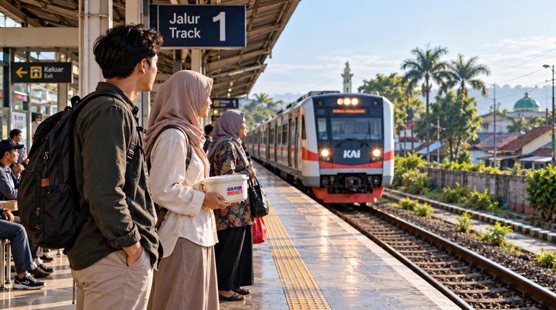 Naik Kereta Lokal, Kota Tetangga Terasa Makin Dekat