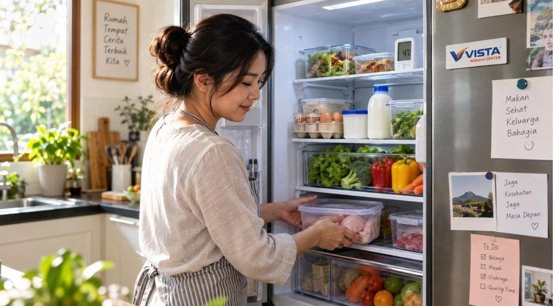 Cara Menyimpan Makanan di Kulkas agar Tetap Aman