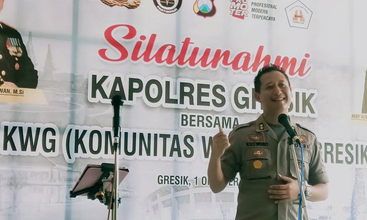 Kapolres Gresik Larang Pelajar Ikut Unjuk Rasa
