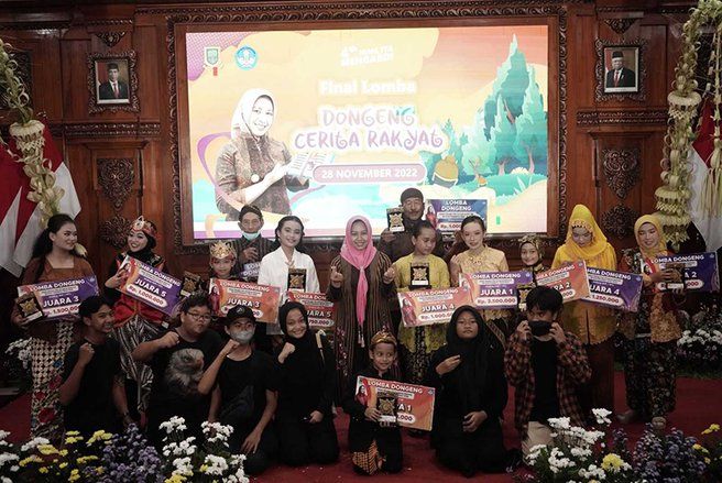 Lestarikan Budaya Cerita Rakyat, Pemkot Mojokerto Gelar Lomba Dongeng