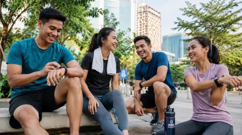 Olahraga Bareng Teman Membuat Rutinitas Lebih Ringan