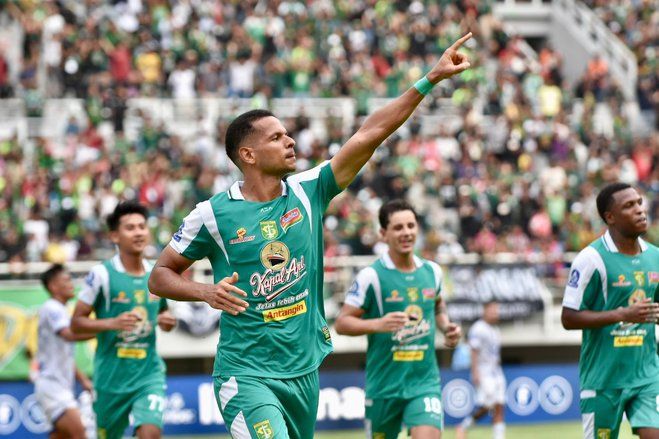 Bajul Ijo Hentikan Tren Imbang, Penalti Bruno Moreira Buka Keran Gol