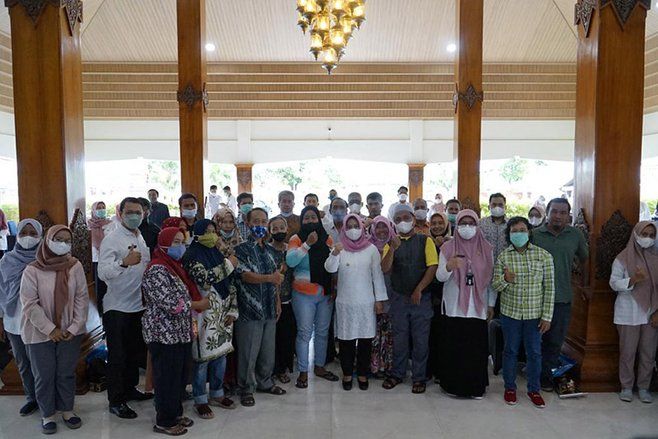 Komitmen Budi daya Ternak, Puluhan Peternak Kota Mojokerto Ikuti Bimtek Pembuatan Pakan Mandiri