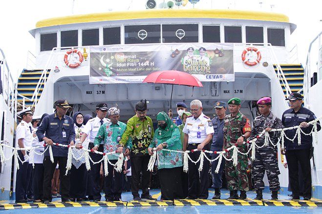 Lepas Mudik Gratis, Wakil Bupati Situbondo Doakan Selamat Sampai Kampung Halaman