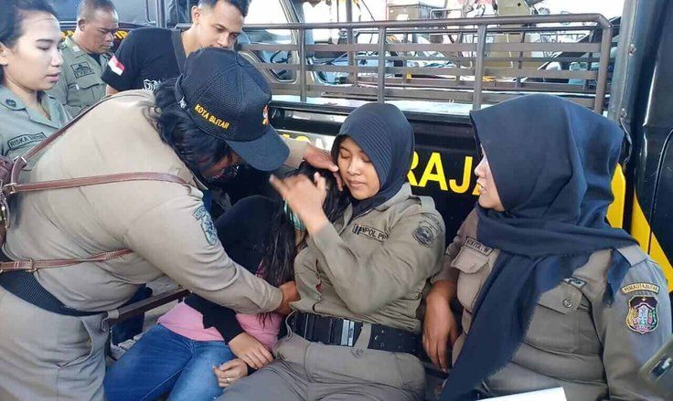 Razia Gabungan Amankan Pasangan di Bawah Umur