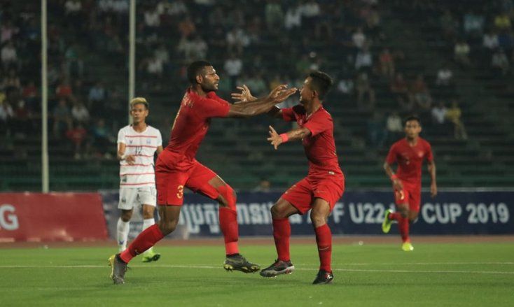 Indonesia Lolos ke Semi Final Piala AFF U-22 2019