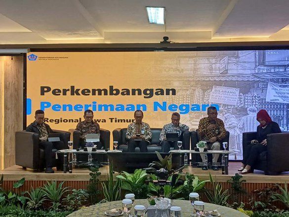 Penerimaan Negara di Jatim Tembus Rp167,52 Triliun
