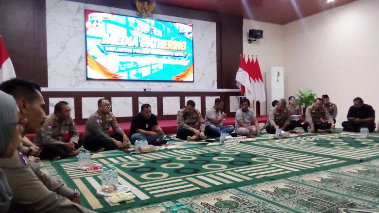 Polres Mojokerto dan Media Bersinergi Jaga Akurasi Informasi