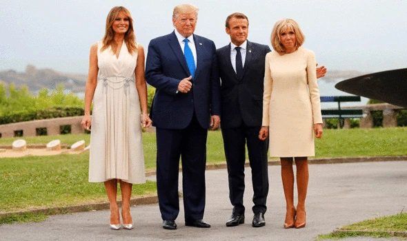 Ini Harga Outfit Melania Trump dan Brigitte Macron