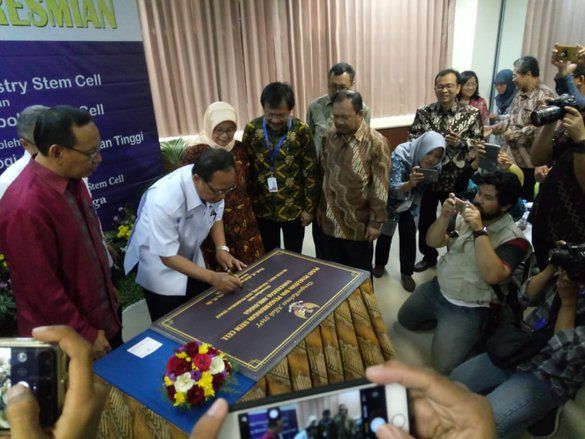 Menristekdikti Resmikan Pengembangan Stem Cell Unair