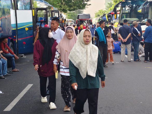 Cegah Macet, Polri Imbau Arus Balik Lebaran Secara Bertahap