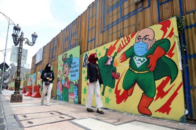 Dipercantik, Jalan Tunjungan Disulap Menjadi Kawasan Wisata