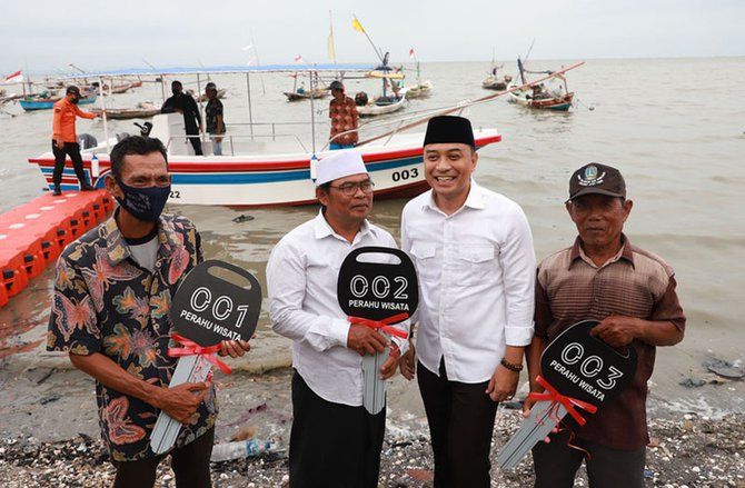 Jadi Destinasi Wisata Baru di Surabaya, Nelayan Dapat Bantuan Perahu Wisata 