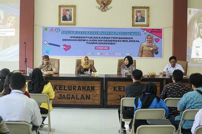 Walkot Mojokerto Ning Ita Ajak Organisasi Kepemudaan Berantas Penggunaan Narkoba