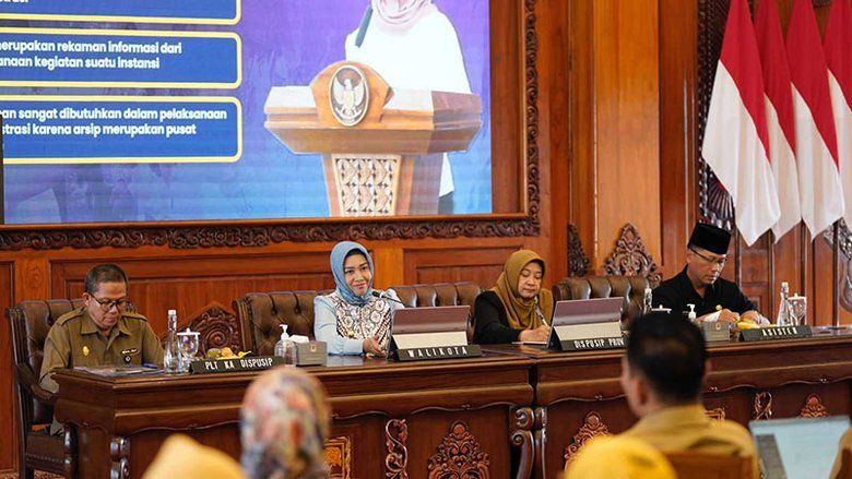 Wujudkan <em>Good and Clean Governance</em>, Pemkot Mojokerto Lakukan Sosialisasi Tentang Sistem Keamanan Arsip