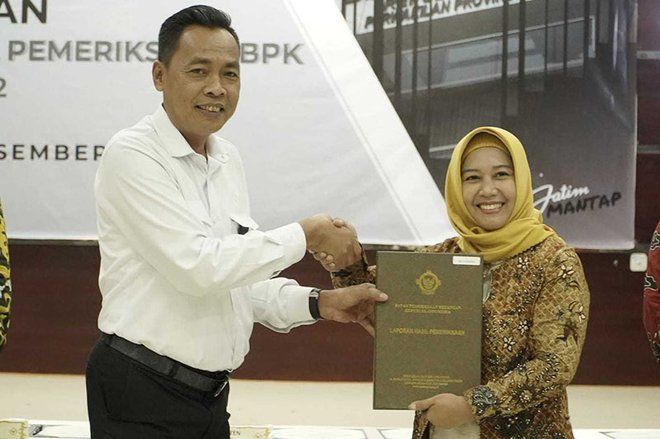 Dianggap Patuh, Pemkot Mojokerto Terima LHP Atas Belanja Daerah di Sekotr Jasa Konstruksi