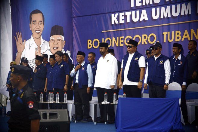 Surya Paloh Optimis NasDem Tiga Besar Pileg 2019