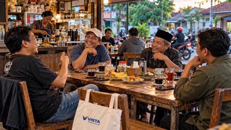 Ngobrol Tanpa Agenda Jadi Daya Tarik Warung Kopi