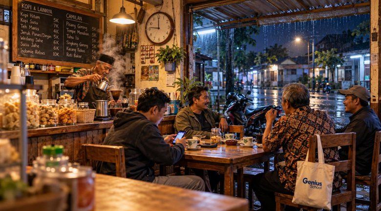 Mengapa Warung Kopi Tetap Hidup di Malam Hari?