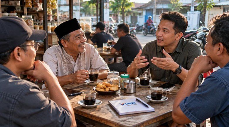 Warung Kopi Jadi Ruang Sosial Lintas Generasi