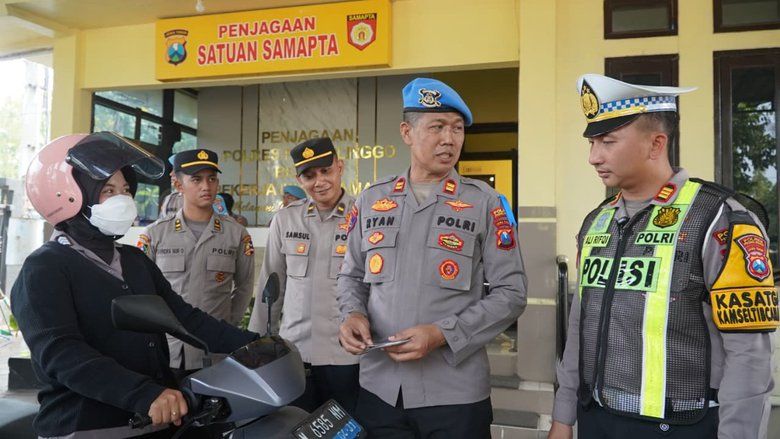 Jelang Operasi Patuh, Polres Probolinggo Tindak Dua Anggotanya