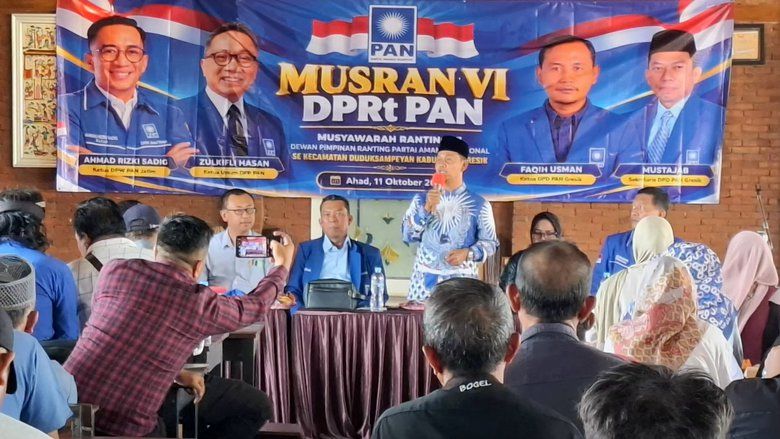 Tak Sekadar Struktur Partai, PAN Gresik Mulai Berburu Modal Elektoral di Desa