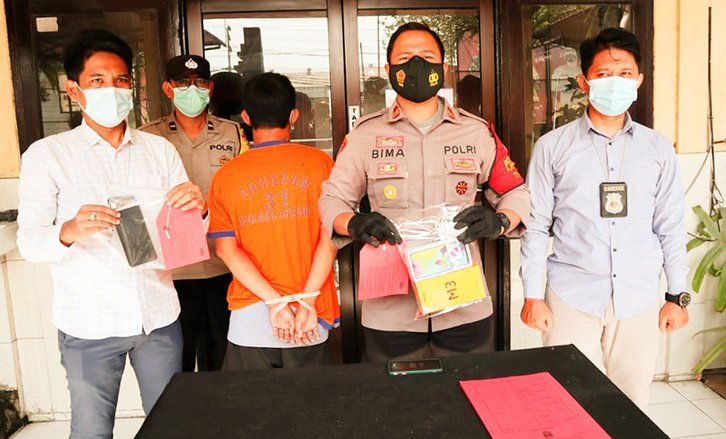 Curi Ponsel Milik Pendekar, Residivis Dihajar Massa