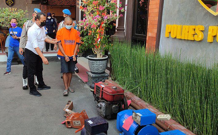 Pemuda di Ponorogo Curi Diesel dan Generator Seorang Diri, Begini Modusnya