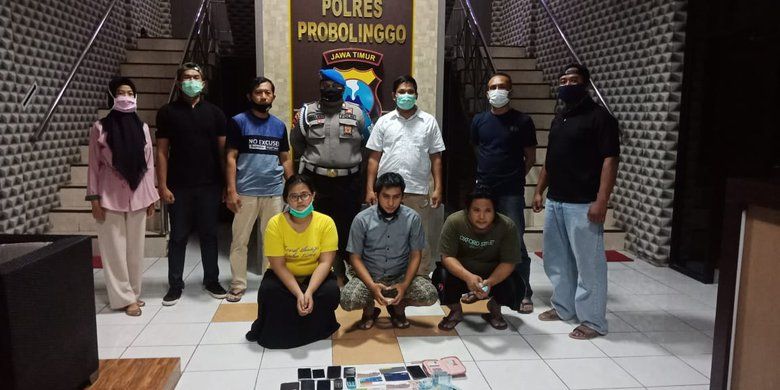 Sindikat Penipu Via Daring Asal Probolinggo Dibekuk