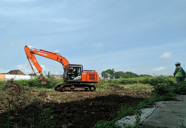 Terbakar Tahun 2017, Pasar Legi Ponorogo Baru Dilakukan Pembangunan