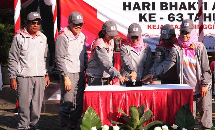 Peringati HBA ke-63, Kejati Jatim Gelar POR Adhyaksa