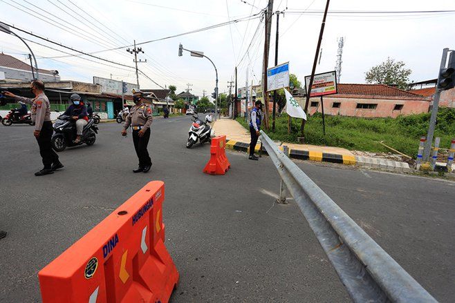 Masuk Zona Hitam, Pemkot Madiun Tutup Akses Masuk
