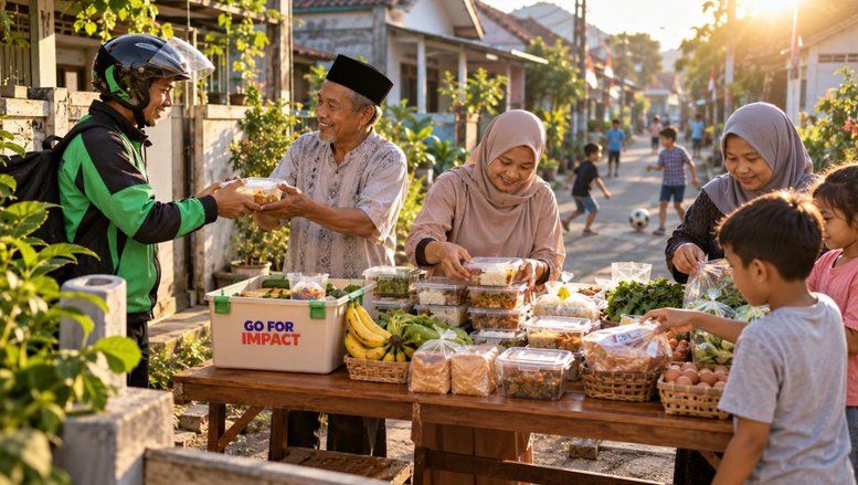 Makanan Berlebih Jangan Dibuang, Bagikan Selagi Layak