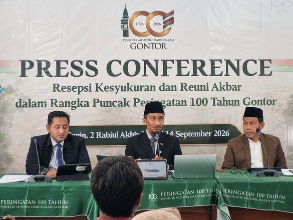 Puncak 100 Tahun Gontor Bakal Dihadiri Tokoh Nasional