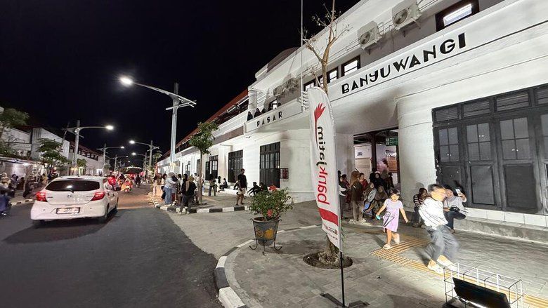 Pasar Banyuwangi Bertransformasi Jadi Destinasi Wisata