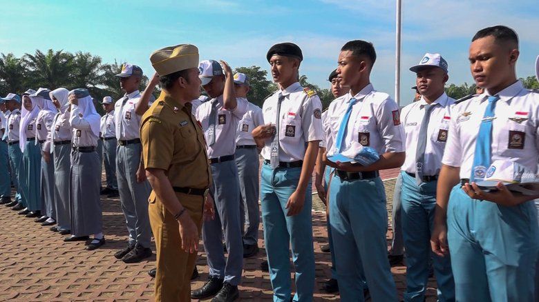 Lolos Seleksi Ketat, 76 Calon Paskibraka Madiun Jalani Latihan Intensif