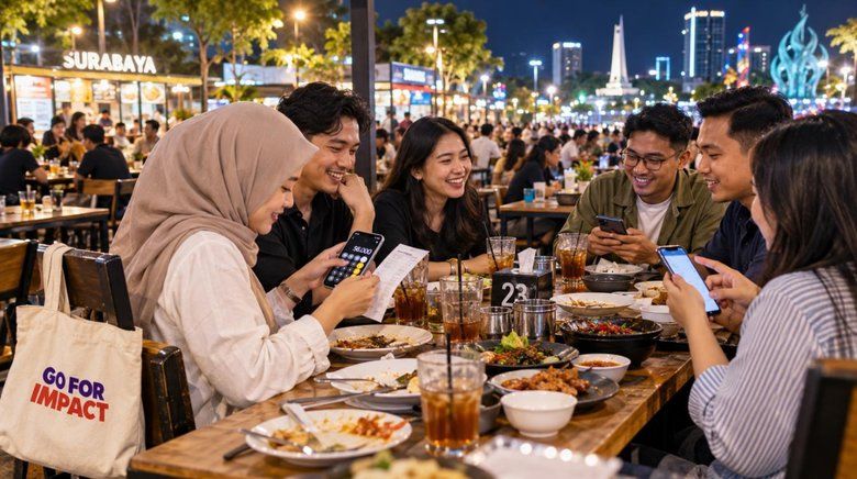 Patungan Makan Kini Makin Mudah, Tapi Ada Etikanya