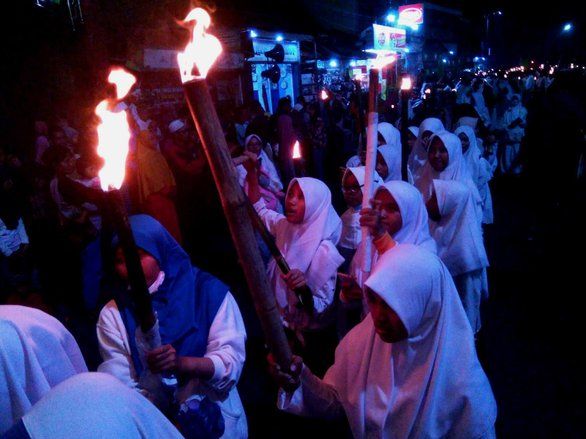 Kota Madiun Gelar Pawai Obor Sambut Bulan Ramadan